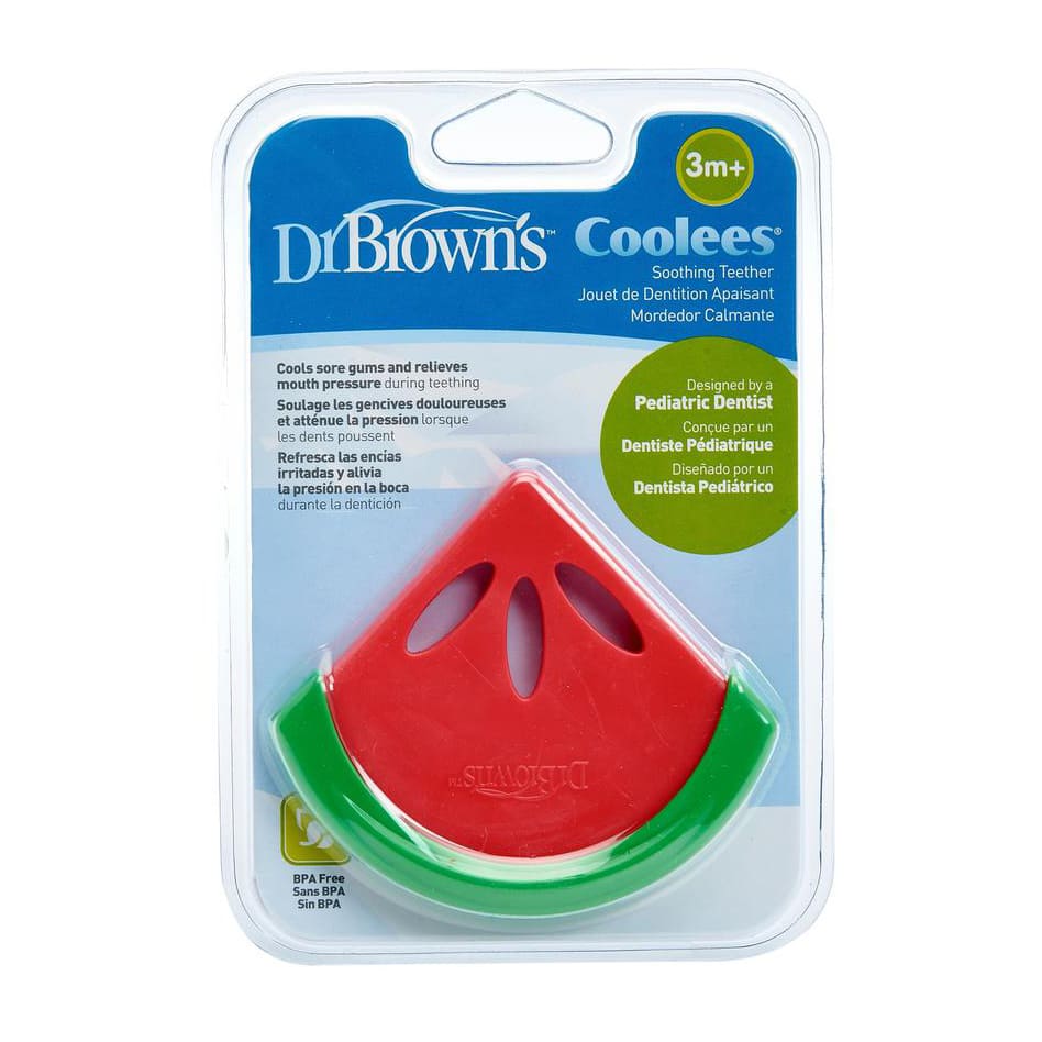 Dr. Brown's Coolees Watermelon Soothing Teether 3m+ - Bloom Pharmacy
