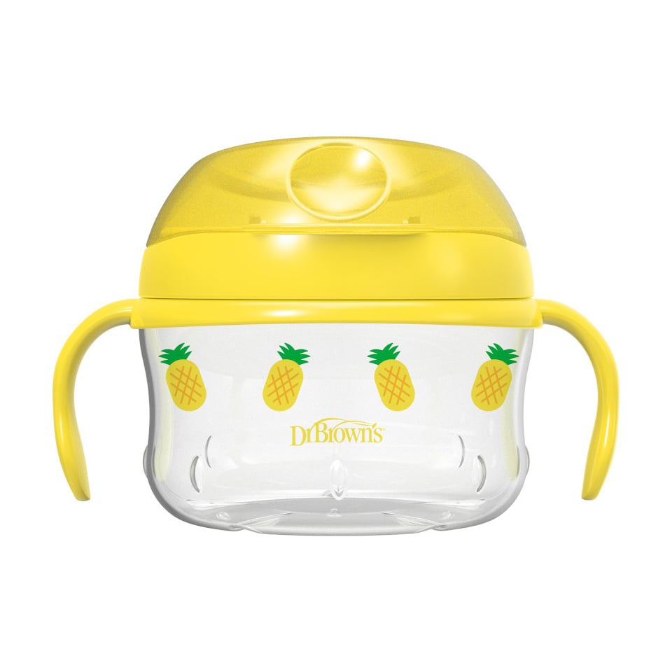 Dr. Brown’s Nourish Snack Cup 9m+ - Yellow - Bloom Pharmacy