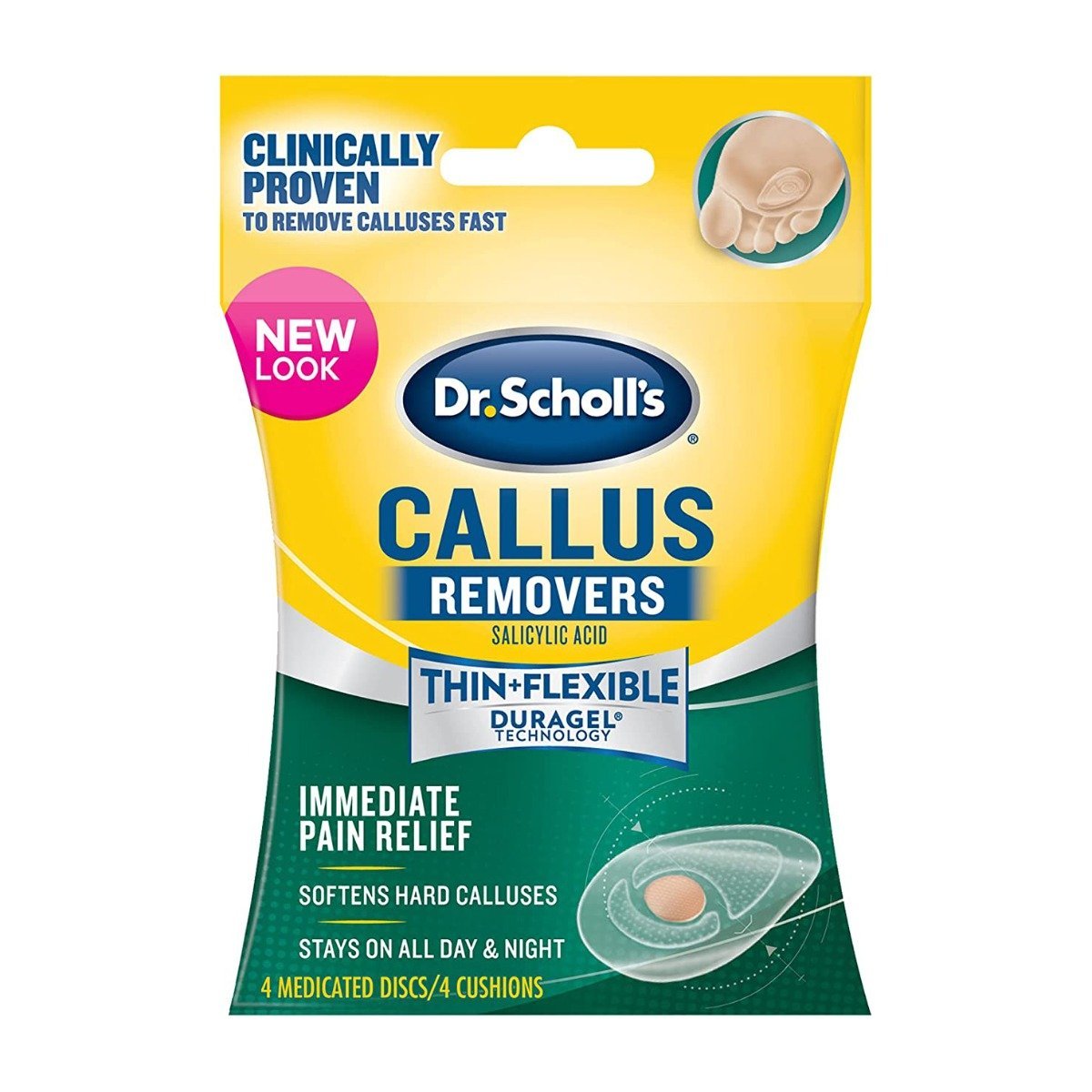 Dr.Scholl's Callus Removers Salicylic Acid - 4 Cushion - Bloom Pharmacy