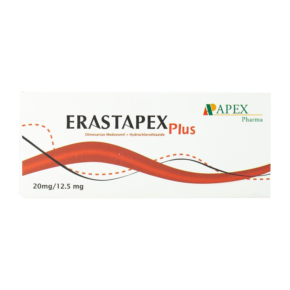 Erastapex Plus 20 mg-12.5 mg - 30 Tablets - Bloom Pharmacy