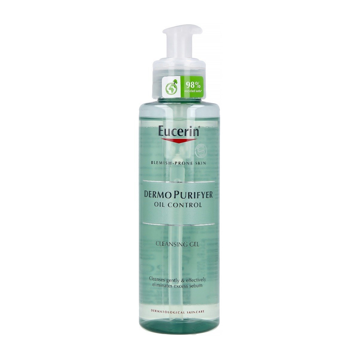 Eucerin Dermopurifyer Oil Control Cleansing Gel - 200ml - Bloom Pharmacy