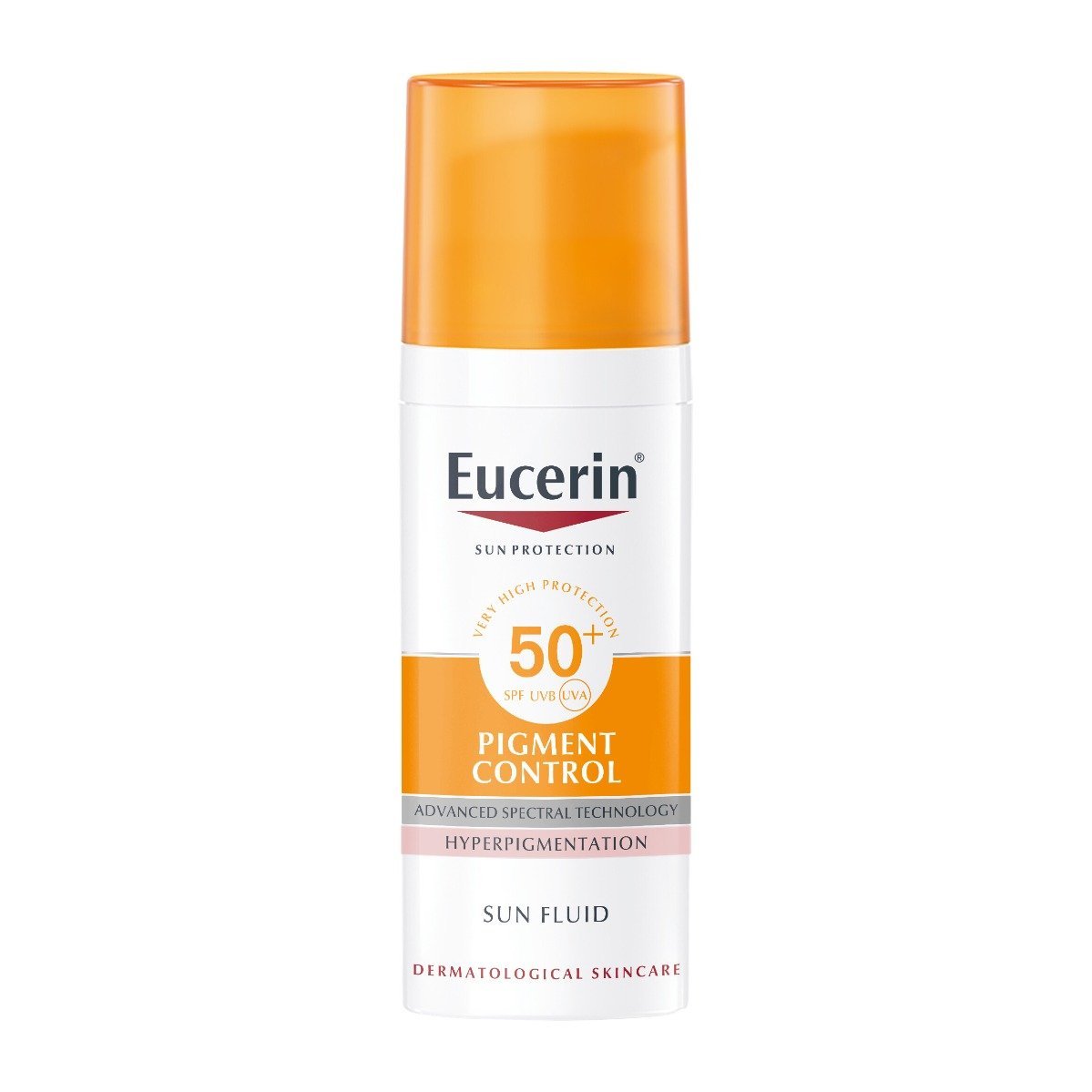 Eucerin Pigment Control Hyperpigmentation SPF 50+ Sun Fluid – 50ml - Bloom Pharmacy
