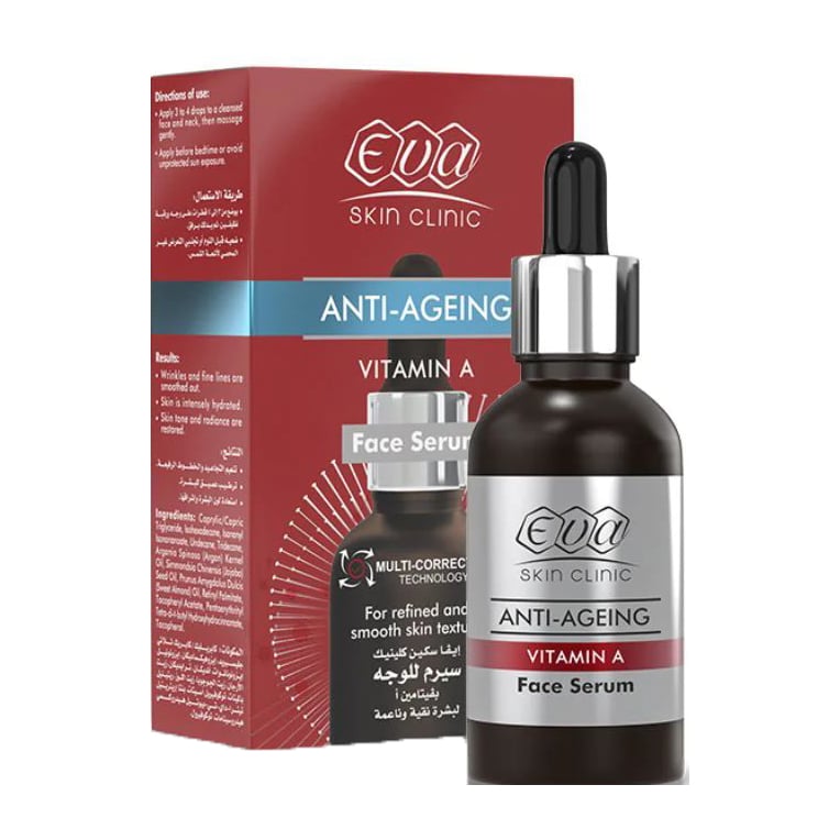 Eva Anti-Ageing Vitamin A Face Serum – 30ml - Bloom Pharmacy