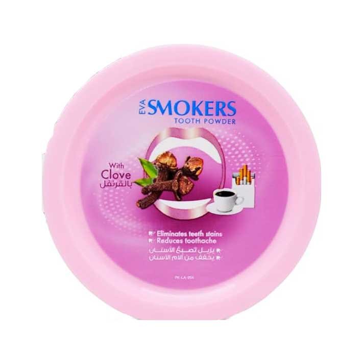 Eva Smokers Tooth Powder With Clove - 40gm - Bloom Pharmacy