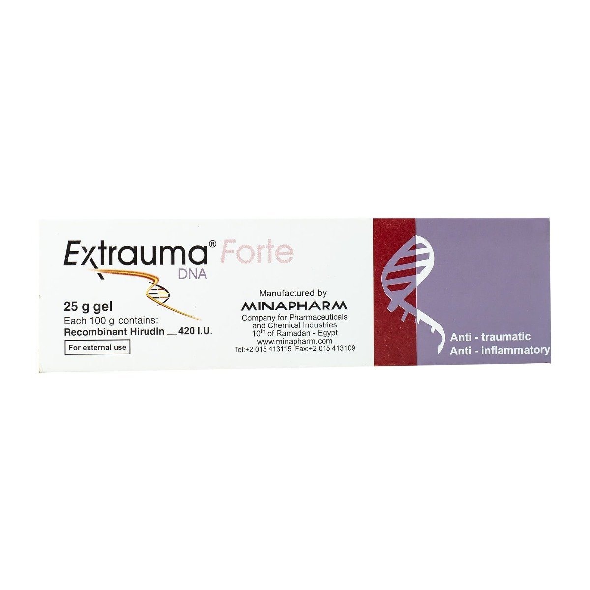 Extrauma Forte 420 IU Gel - 25 gm - Bloom Pharmacy