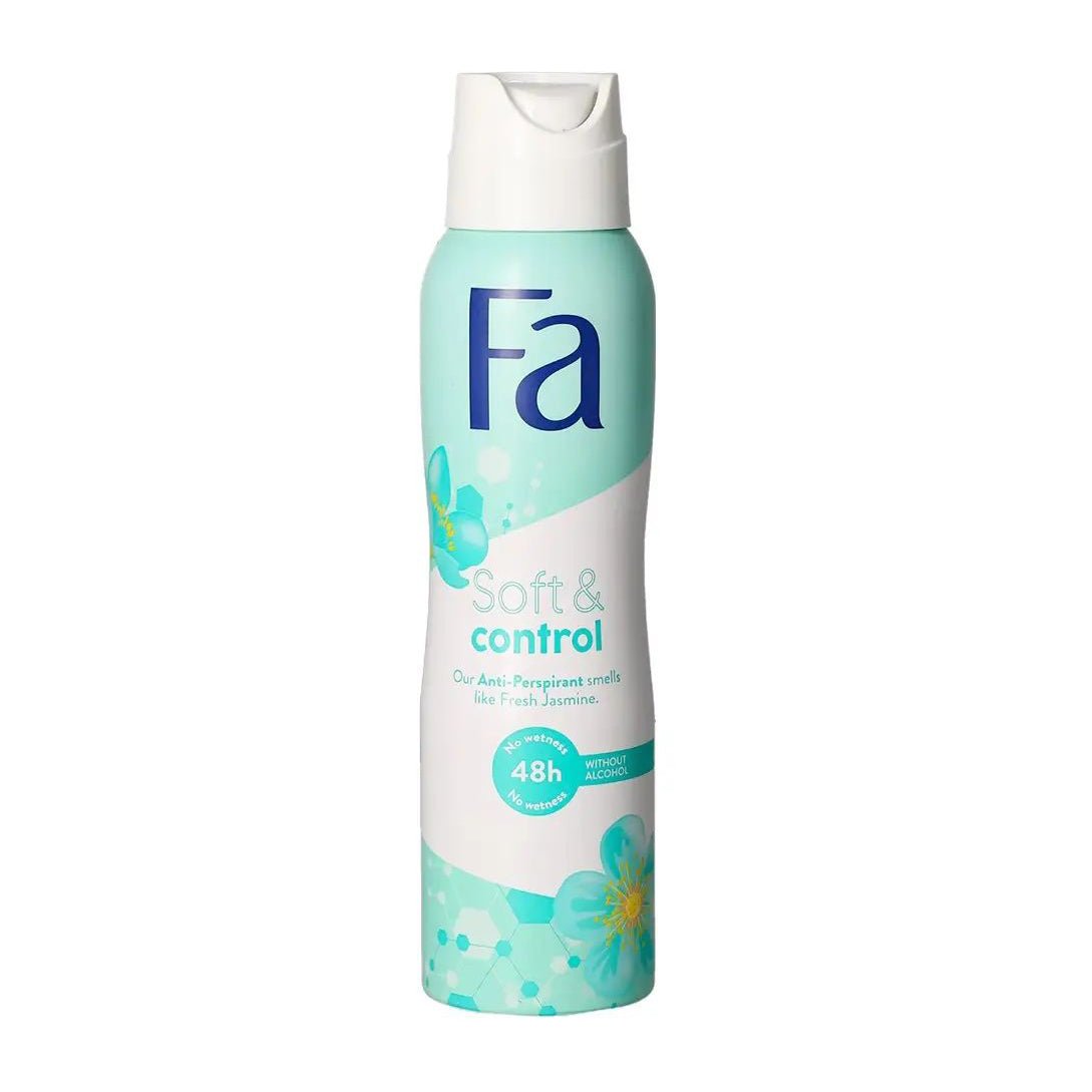 Fa Soft & Control Fresh Jasmine Scent Deodorant Spray - 150ml - Bloom Pharmacy