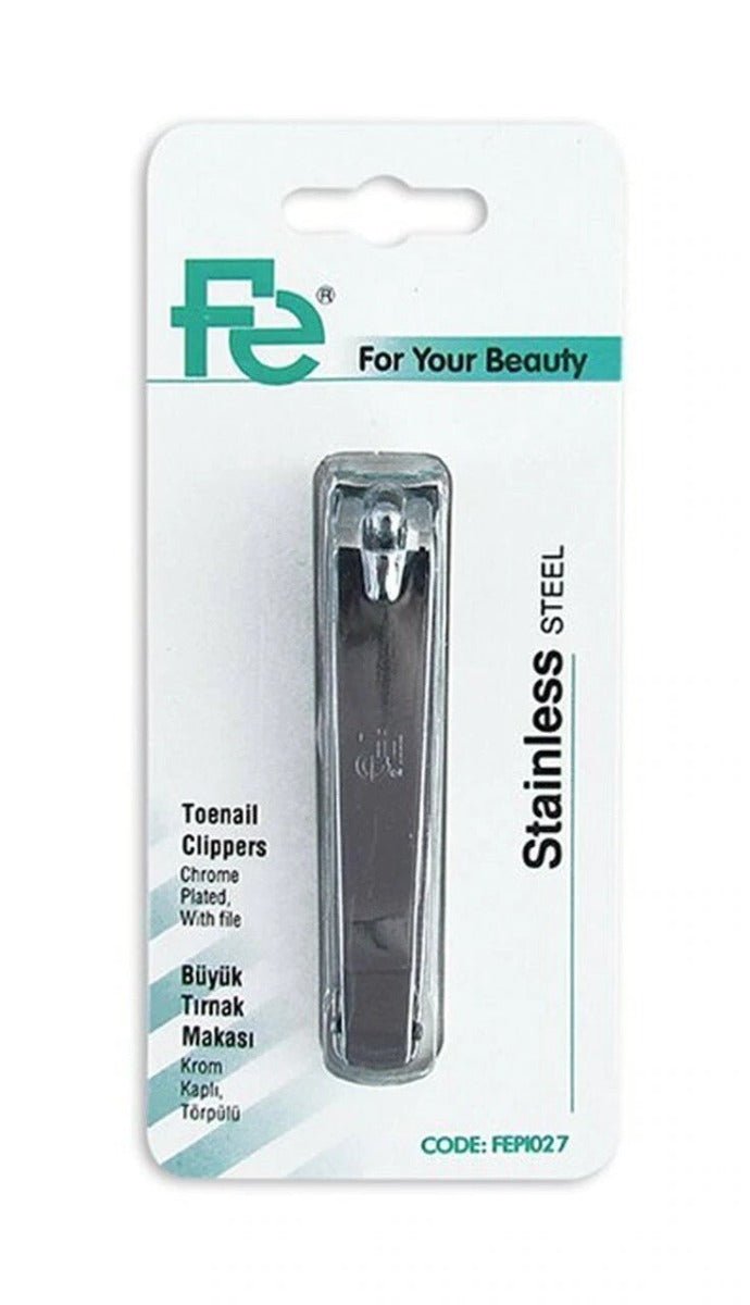 Fe ToeNail Clipper Chrome Plated Large - Bloom Pharmacy
