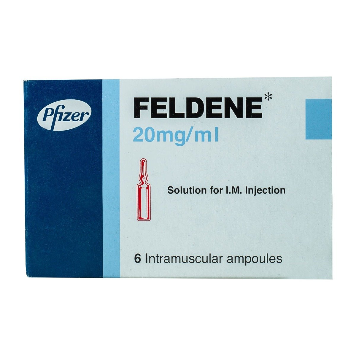 Feldene 20 mg - 1 ml - 6 Ampoules - Bloom Pharmacy