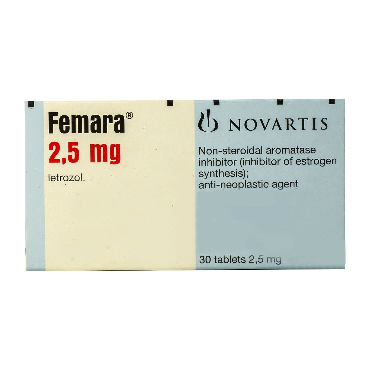 Femara 2.5 mg - 30 Tablets - Bloom Pharmacy
