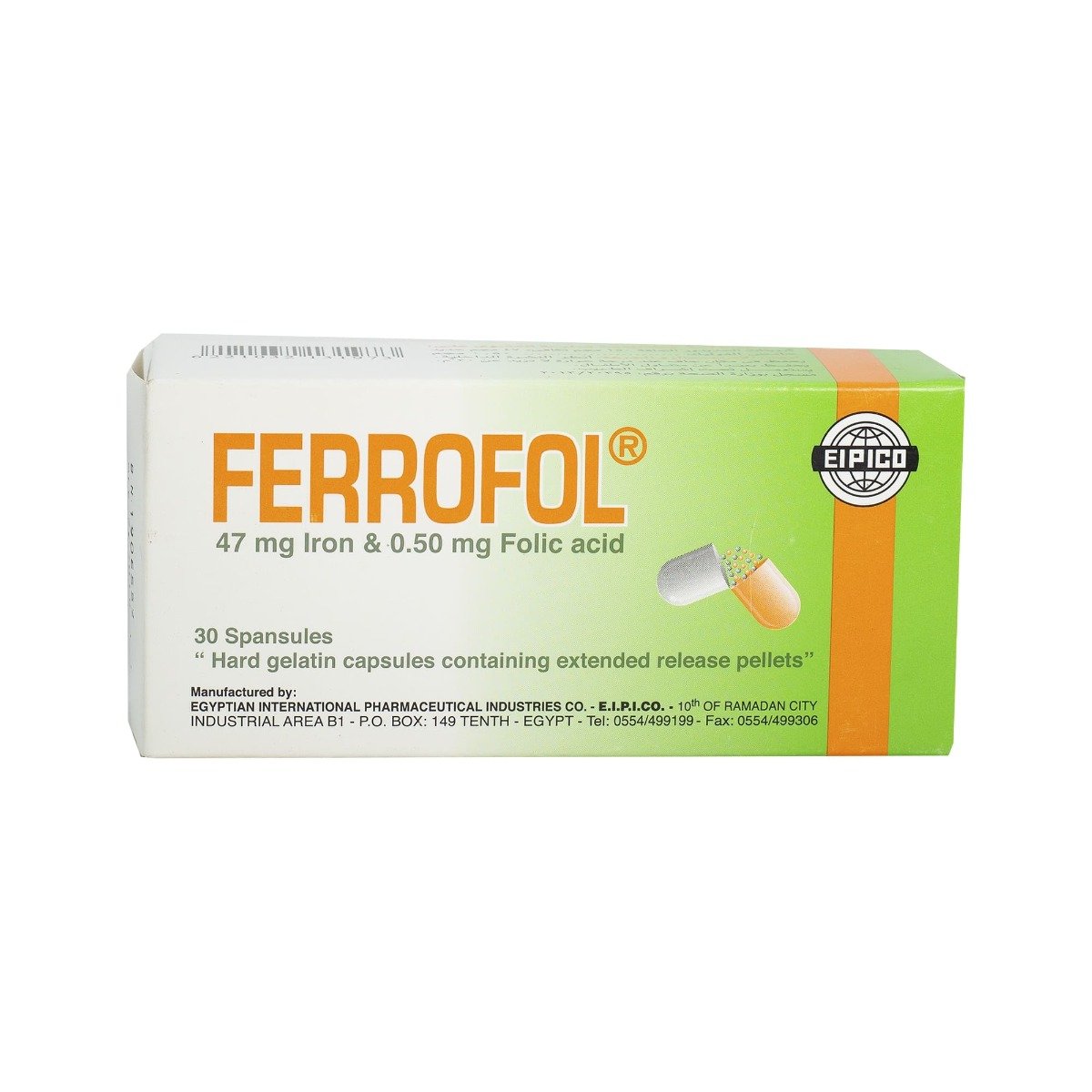 Ferrofol - 30 Capsules