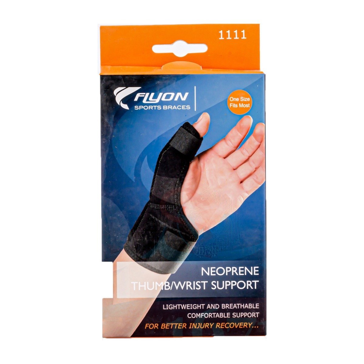 Flyon Neoprene Thumb-Wrist Support One Size - Bloom Pharmacy