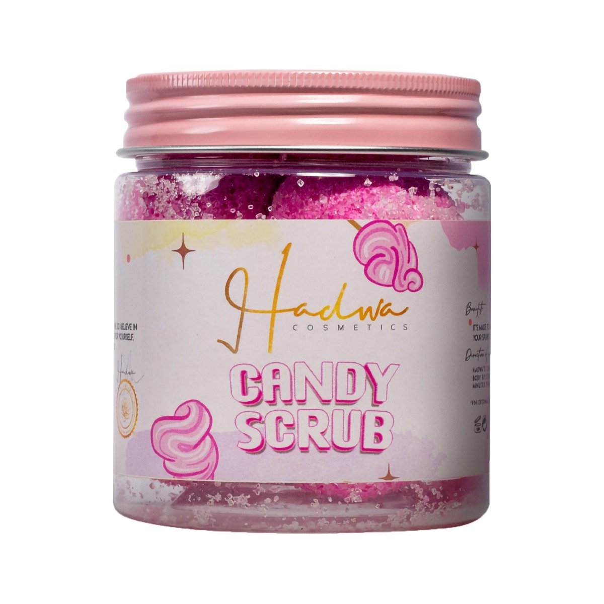 Hadwa Cosmetics Candy Scrub – 220ml - Bloom Pharmacy