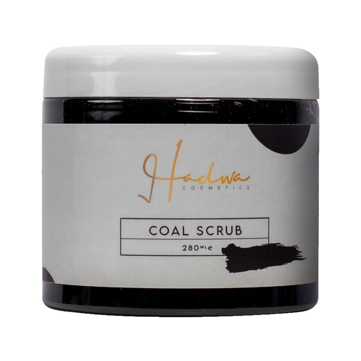 Hadwa Cosmetics Coal Scrub – 280ml - Bloom Pharmacy