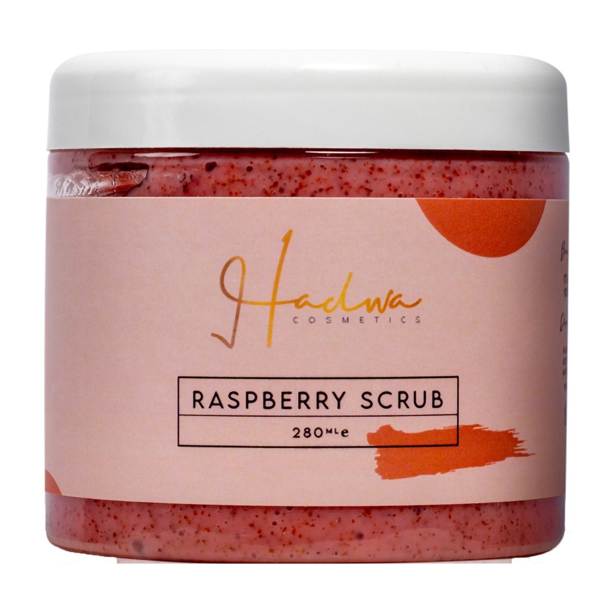 Hadwa Cosmetics Raspberry Scrub – 280ml - Bloom Pharmacy