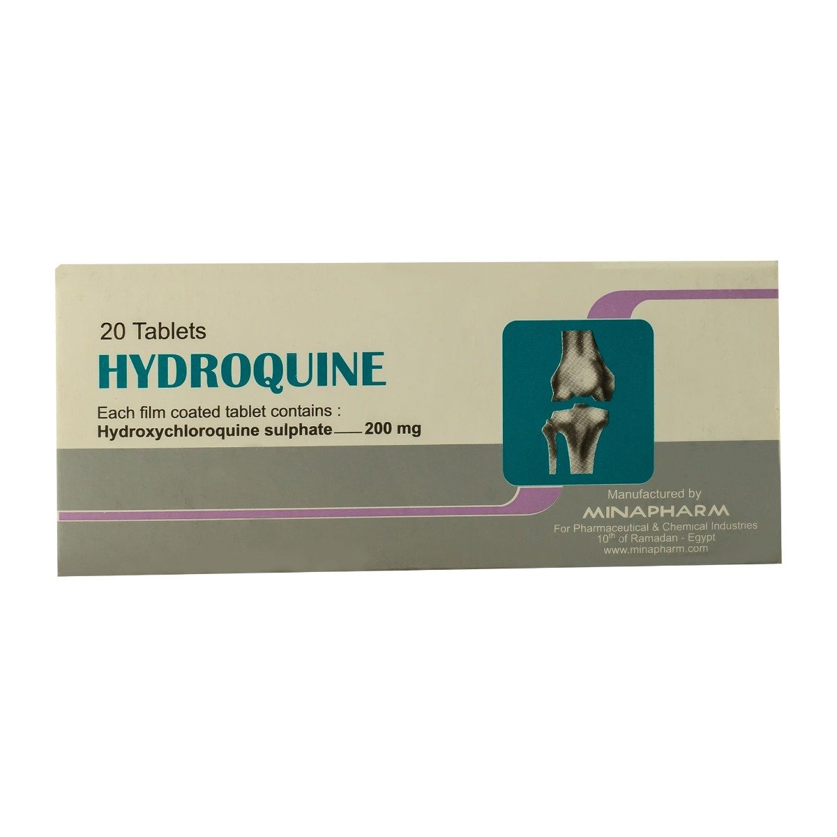 Hydroquine 200 mg - 20 Tablets