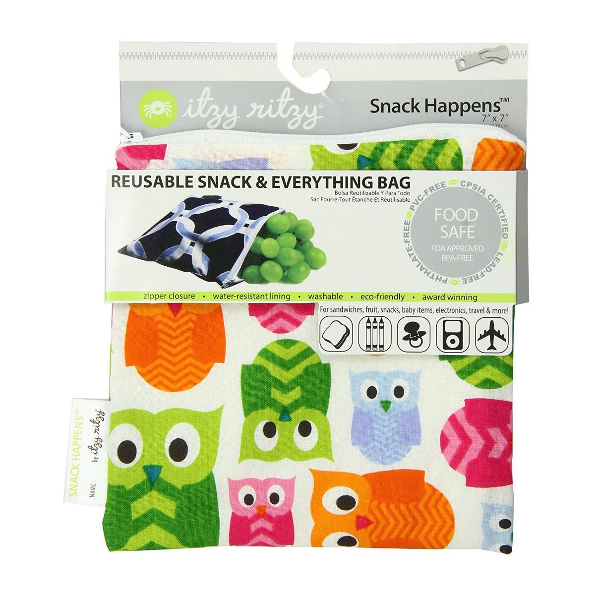 Itzy Ritzy Reusable Snack and Everything Bag