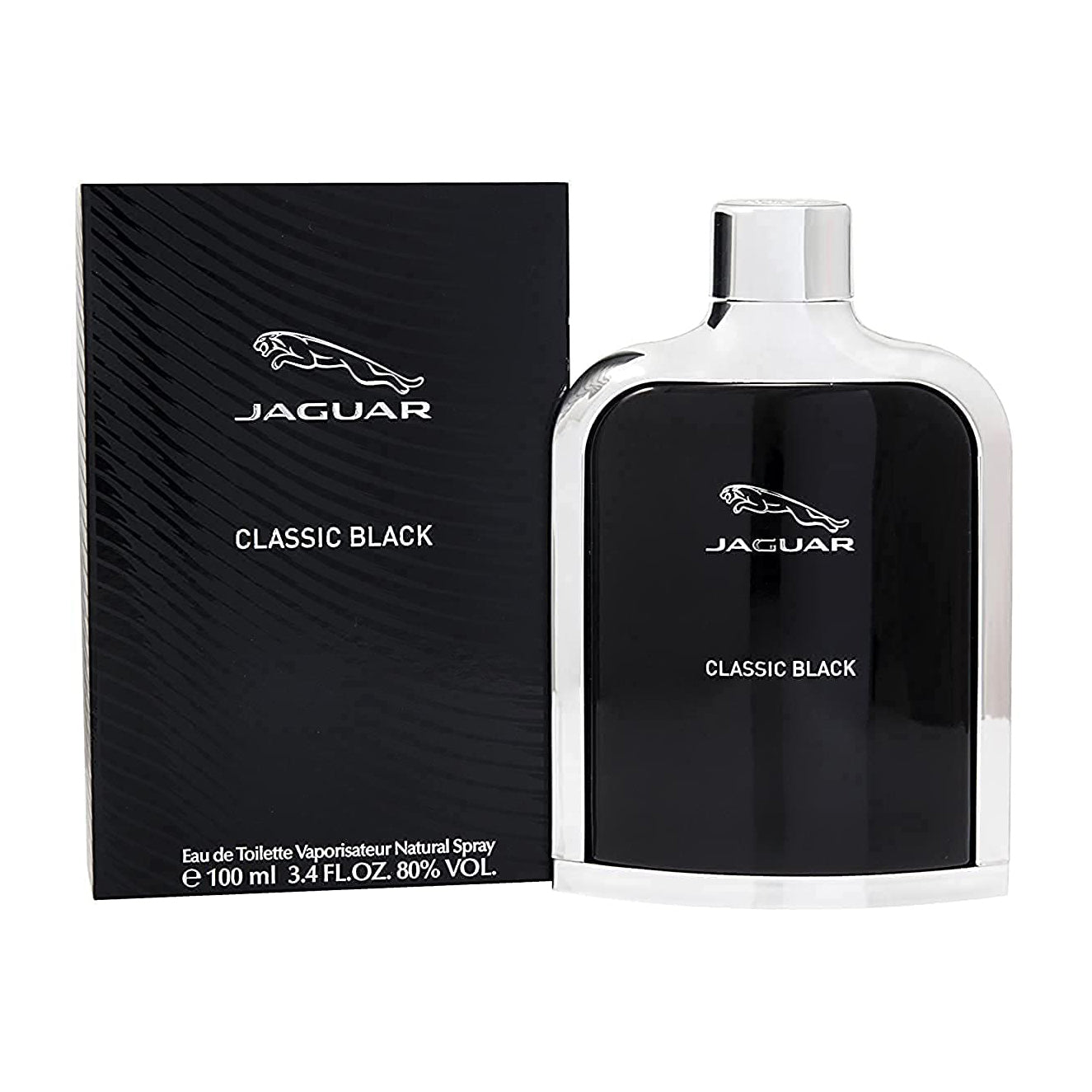 Jaguar Classic Black EDT For Men – 100ml - Bloom Pharmacy