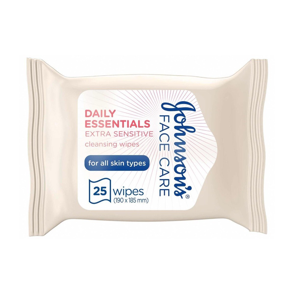 Johnson's Micellar Wipes Extra Sensitive For All Skin Types - 25 Pieces - Bloom Pharmacy