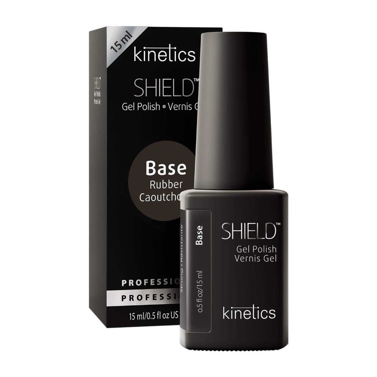Kinetics Shield Gel Polish Rubber Base Coat – 15ml - Bloom Pharmacy
