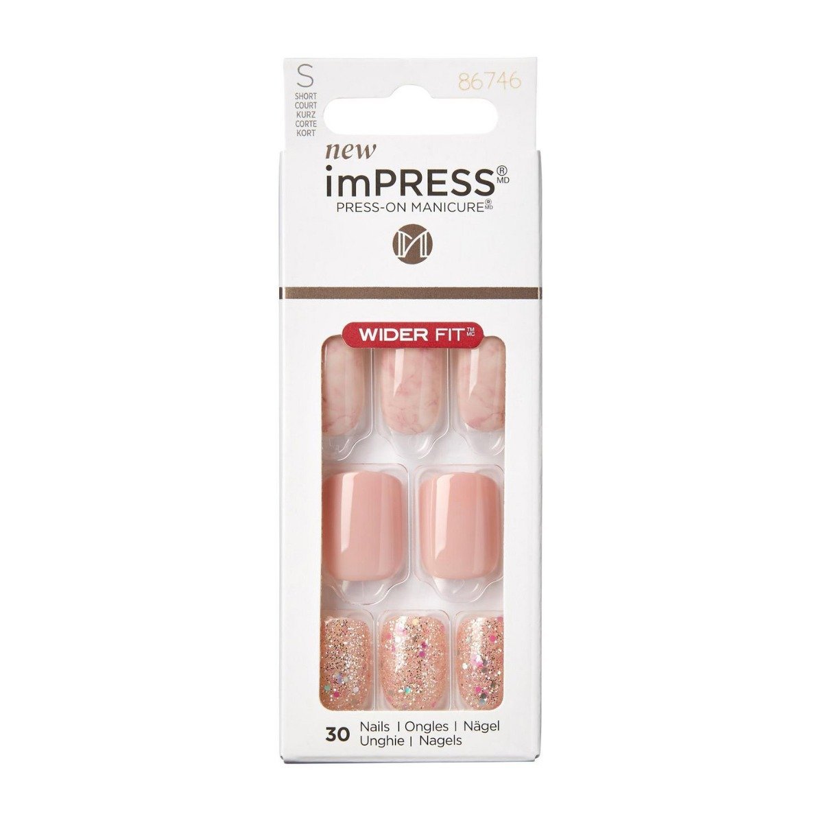 Kiss Impress Wider Fit Just A Dream Nails - 86746 - Bloom Pharmacy