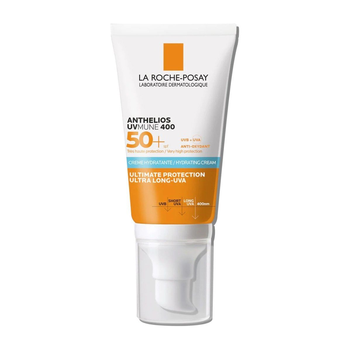 La Roche-Posay Anthelios UVmune 400 SPF 50+ Hydrating Cream - 50ml - Bloom Pharmacy