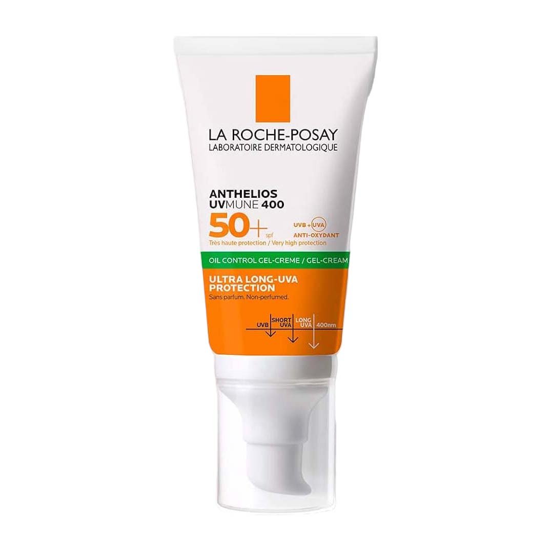 La Roche-Posay Anthelios Uvmune400 Oil Control Gel-Cream SPF50+ - 50ml - Bloom Pharmacy