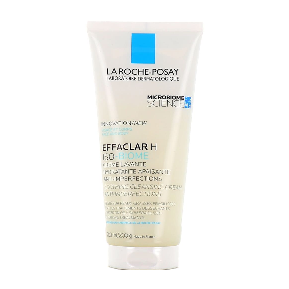 La Roche Posay Effaclar H Iso-Biome Cleansing Cream - 200ml - Bloom Pharmacy