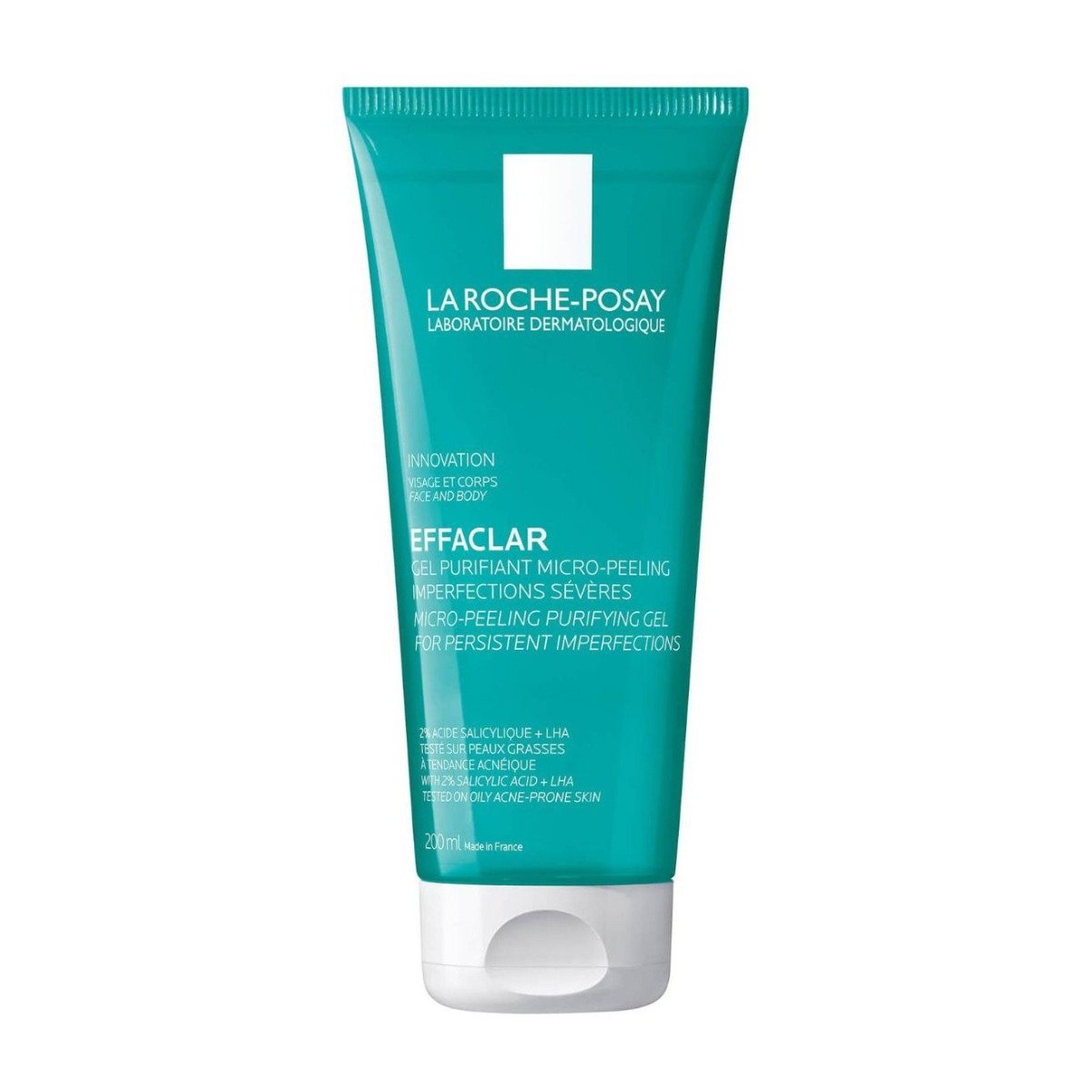 La Roche-Posay Effaclar Micro Peeling Purifying Cleansing Gel - 200ml - Bloom Pharmacy