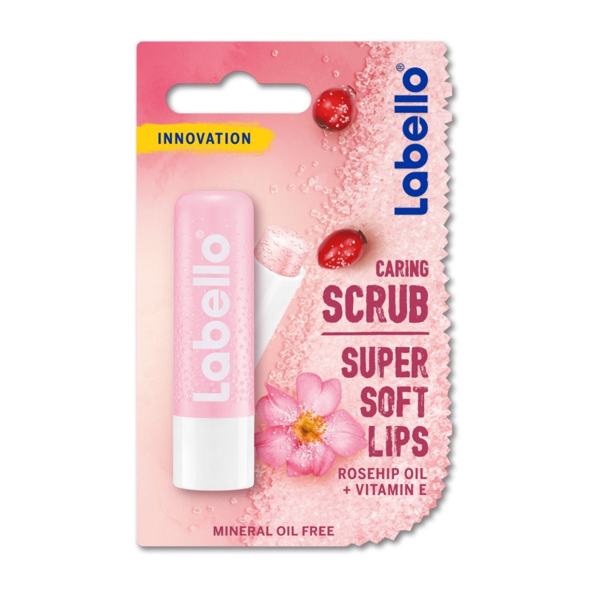 Labello Caring Scrub With Rosehip Oil + Vitamin E - Bloom Pharmacy