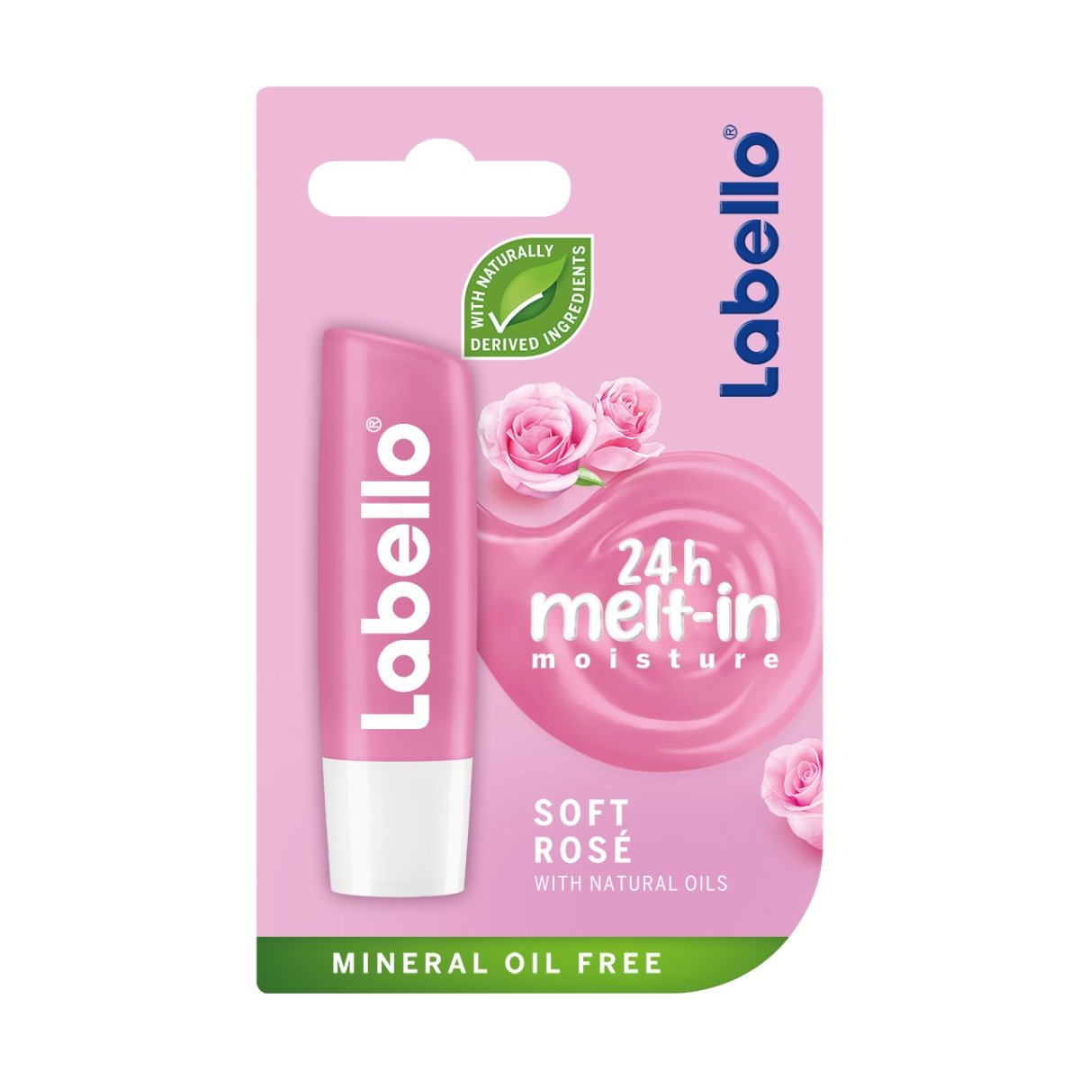 Labello Soft Rose Lip Balm - 4.8gm - Bloom Pharmacy