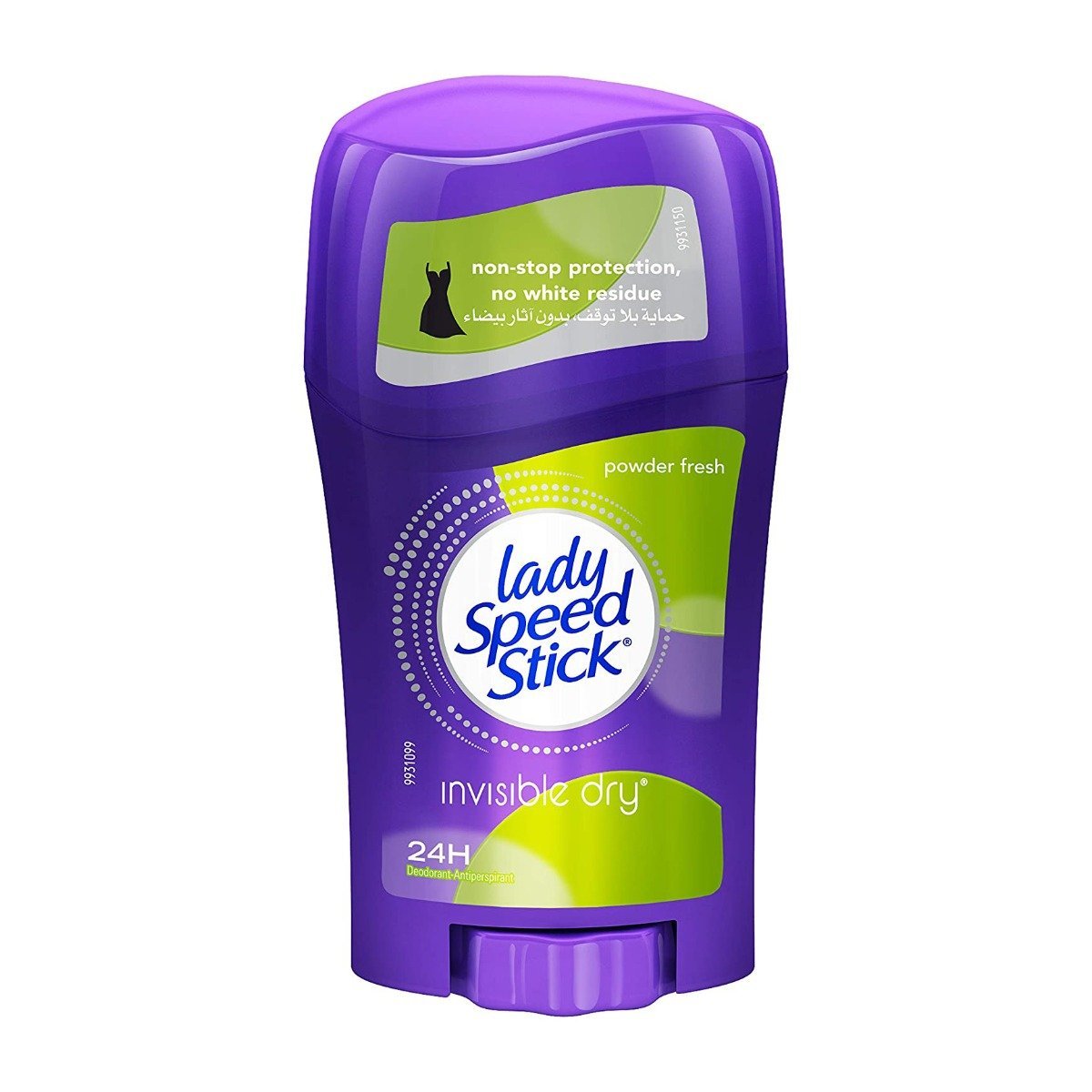 Lady Speed Stick Powder Fresh Invisible Dry 24H Deodorant Stick - 40gm - Bloom Pharmacy
