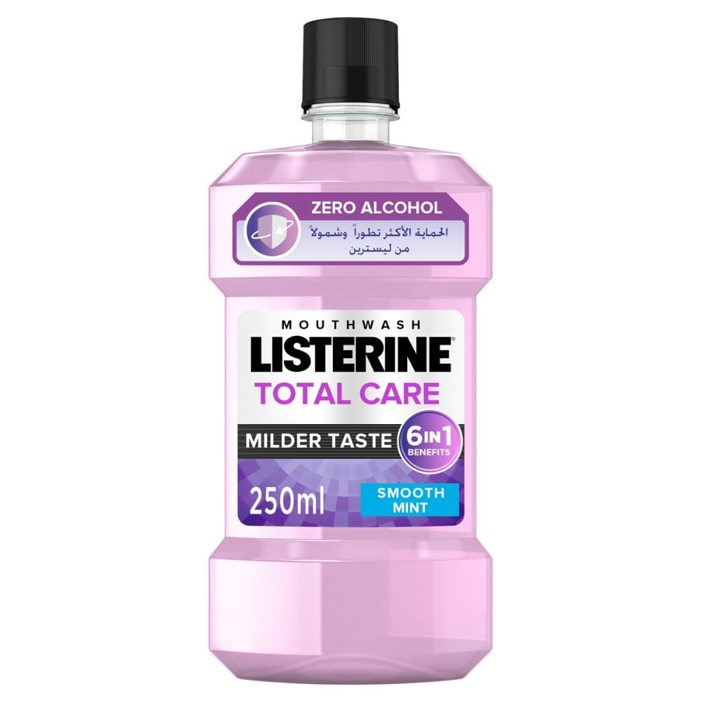 Listerine Total Care Milder Taste Mouthwash - 250ml - Bloom Pharmacy
