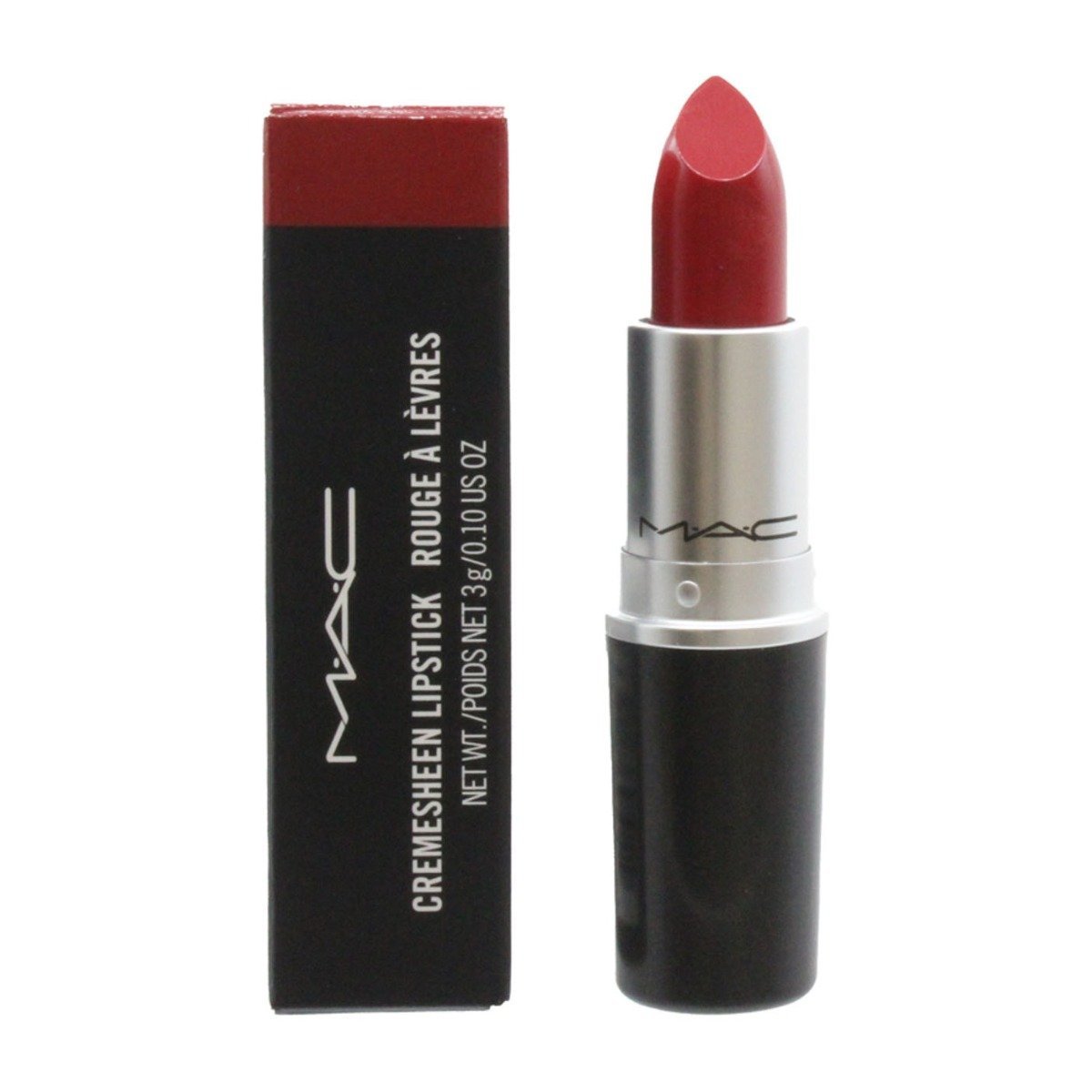 MAC Cremesheen Lipstick - 201 Brave Red - Bloom Pharmacy