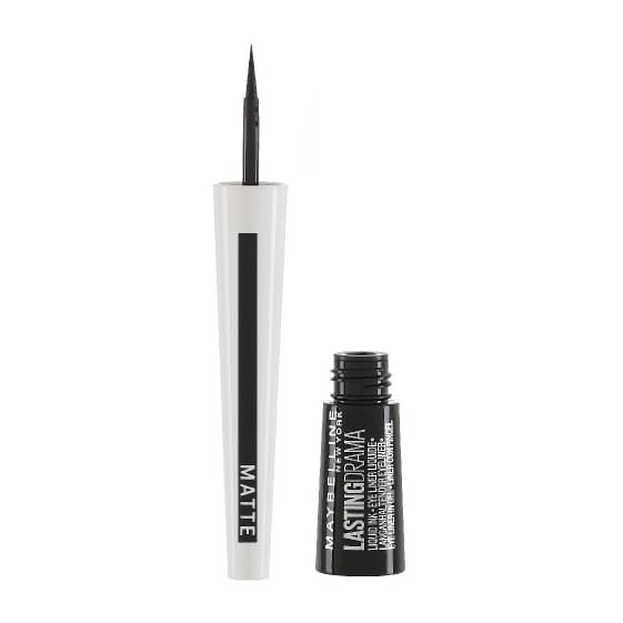 Maybelline Lasting Drama Liquid Ink Matte Eyeliner - 10 Charcoal Black - Bloom Pharmacy