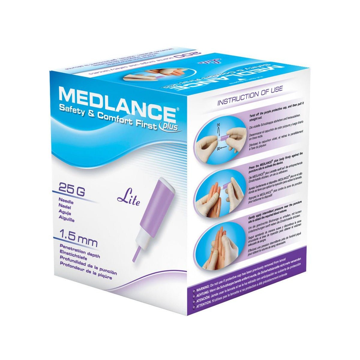 Medlance Plus Lancet 25G - Bloom Pharmacy