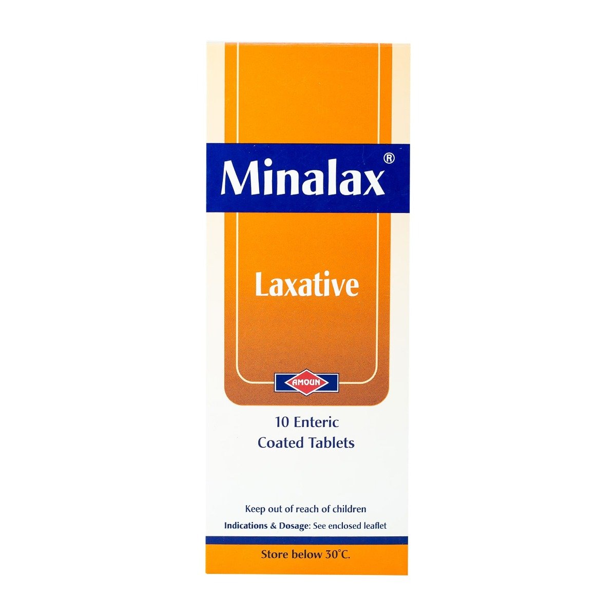 Minalax - 10 Tablets - Bloom Pharmacy