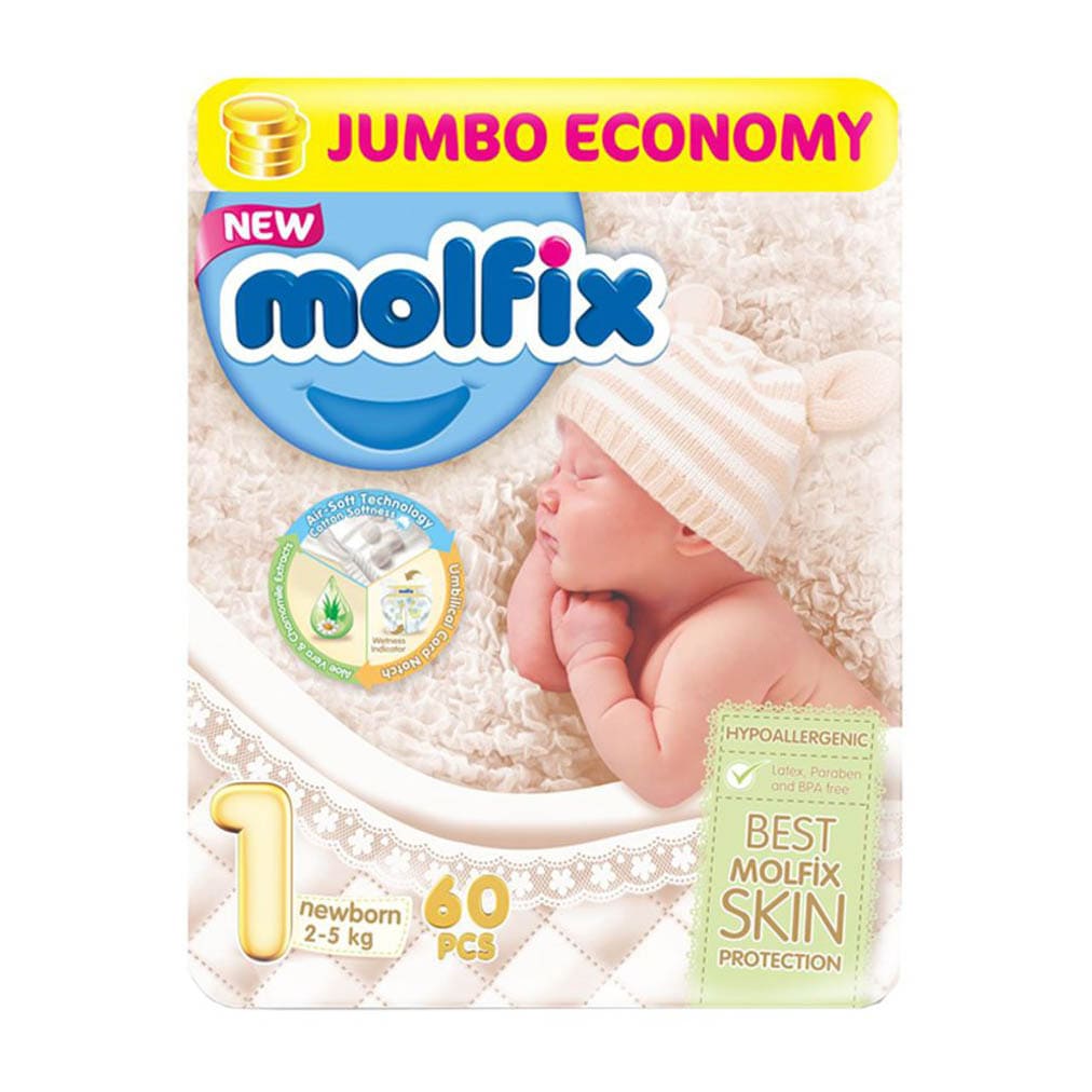Molfix Comfort Fix Size (1) New Born 2-5kg - Bloom Pharmacy