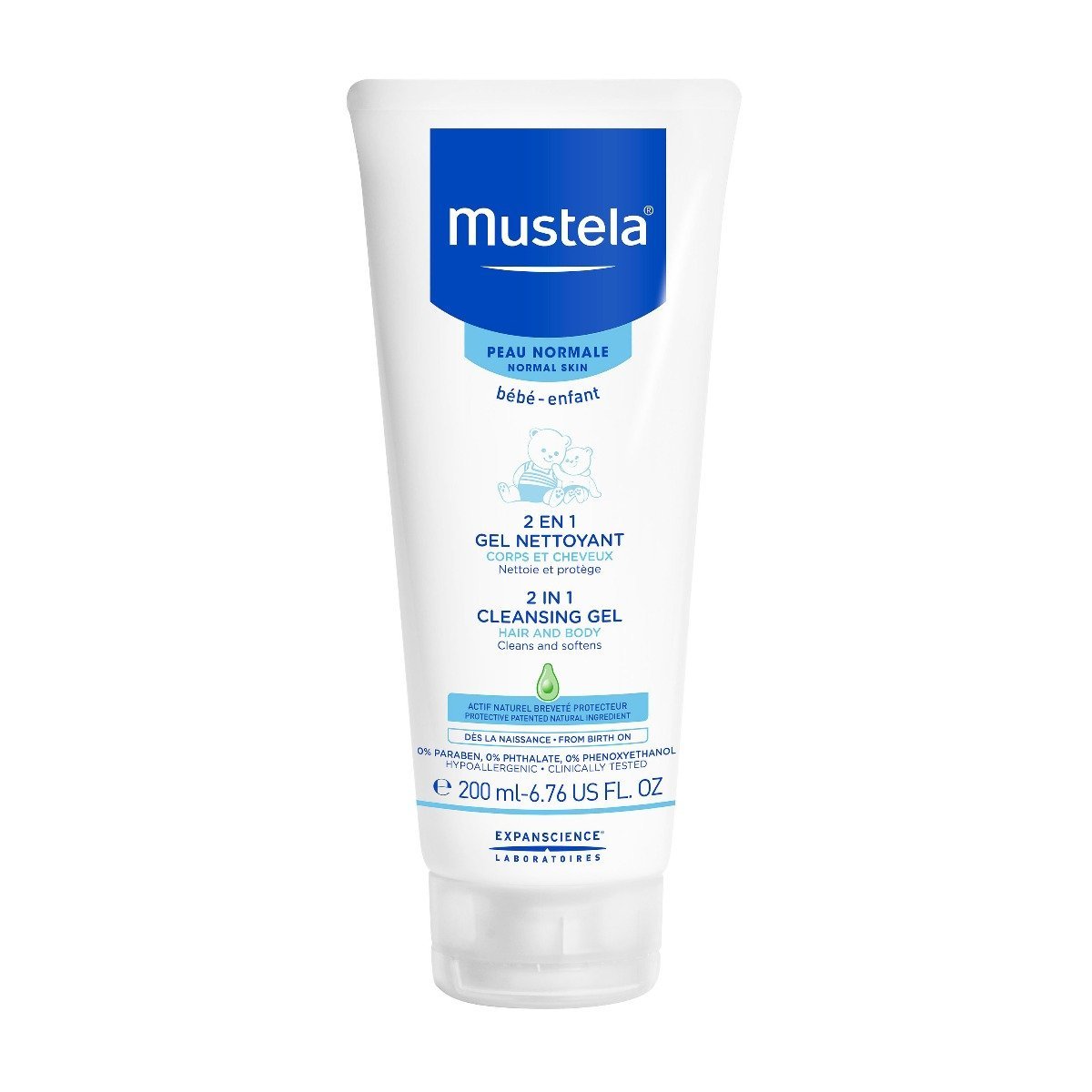 Mustela 2 in1 Gentle Cleansing Gel - Bloom Pharmacy