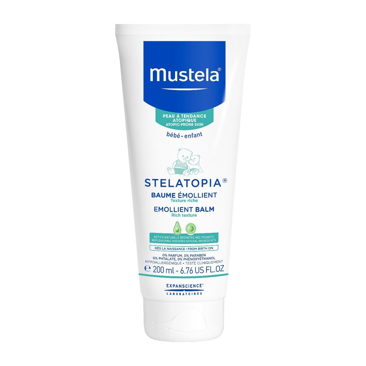 Mustela Stelatopia Lipid Replenishing Balm - 200ml - Bloom Pharmacy