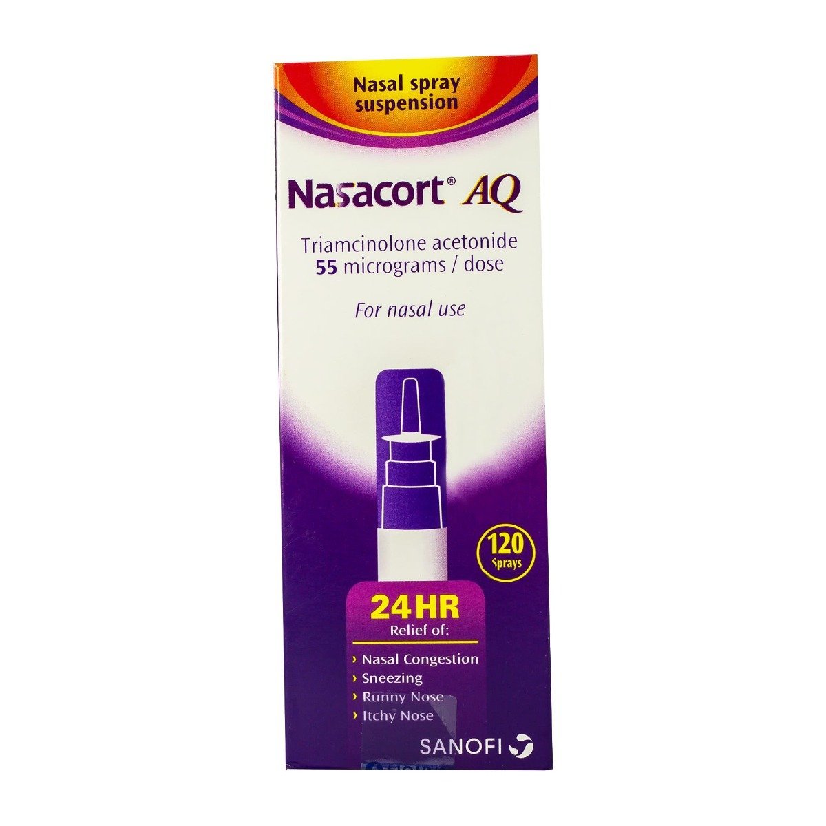 Nasacort Aqua 55 mcg Nasal Spray - 120 Puffs - Bloom Pharmacy