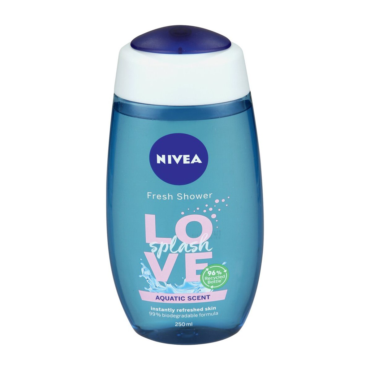 Nivea Fresh Love Splash Aquatic Scent Shower Gel - 250ml - Bloom Pharmacy