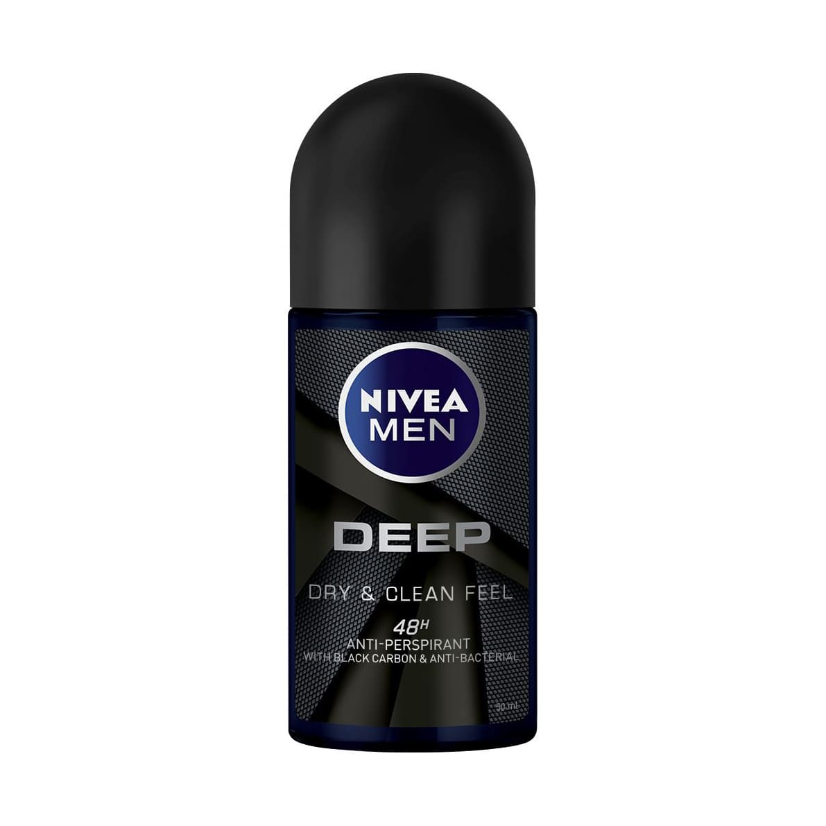 Nivea Men Deep Dry & Clean Feel Roll-On - 50ml - Bloom Pharmacy