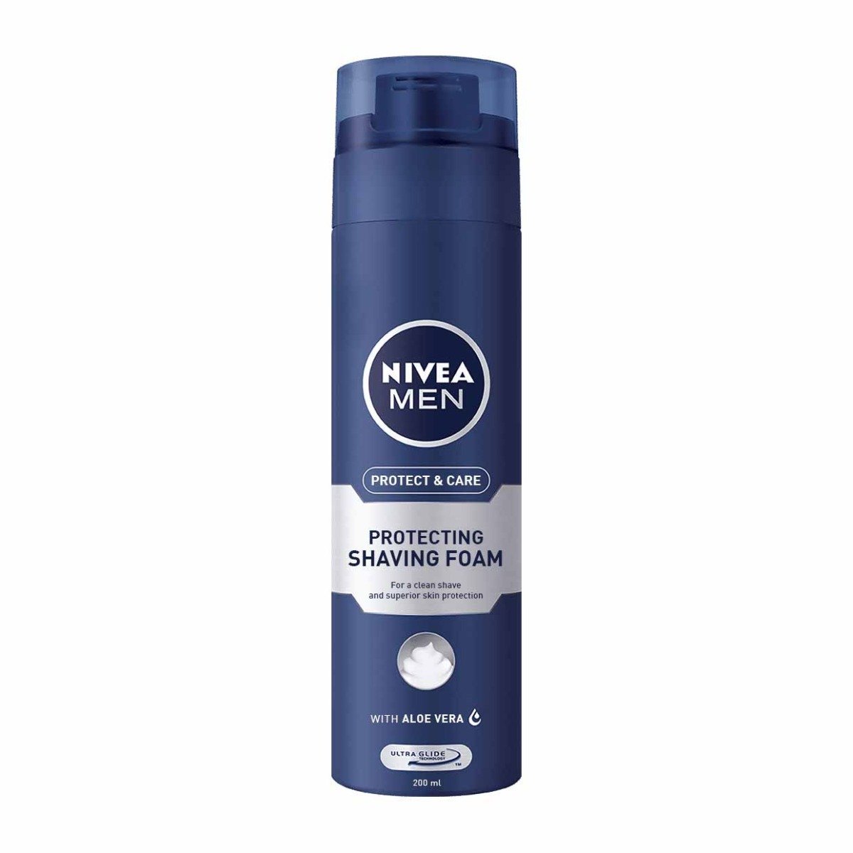 Nivea Men Protect & Care Shaving Foam - 200ml - Bloom Pharmacy