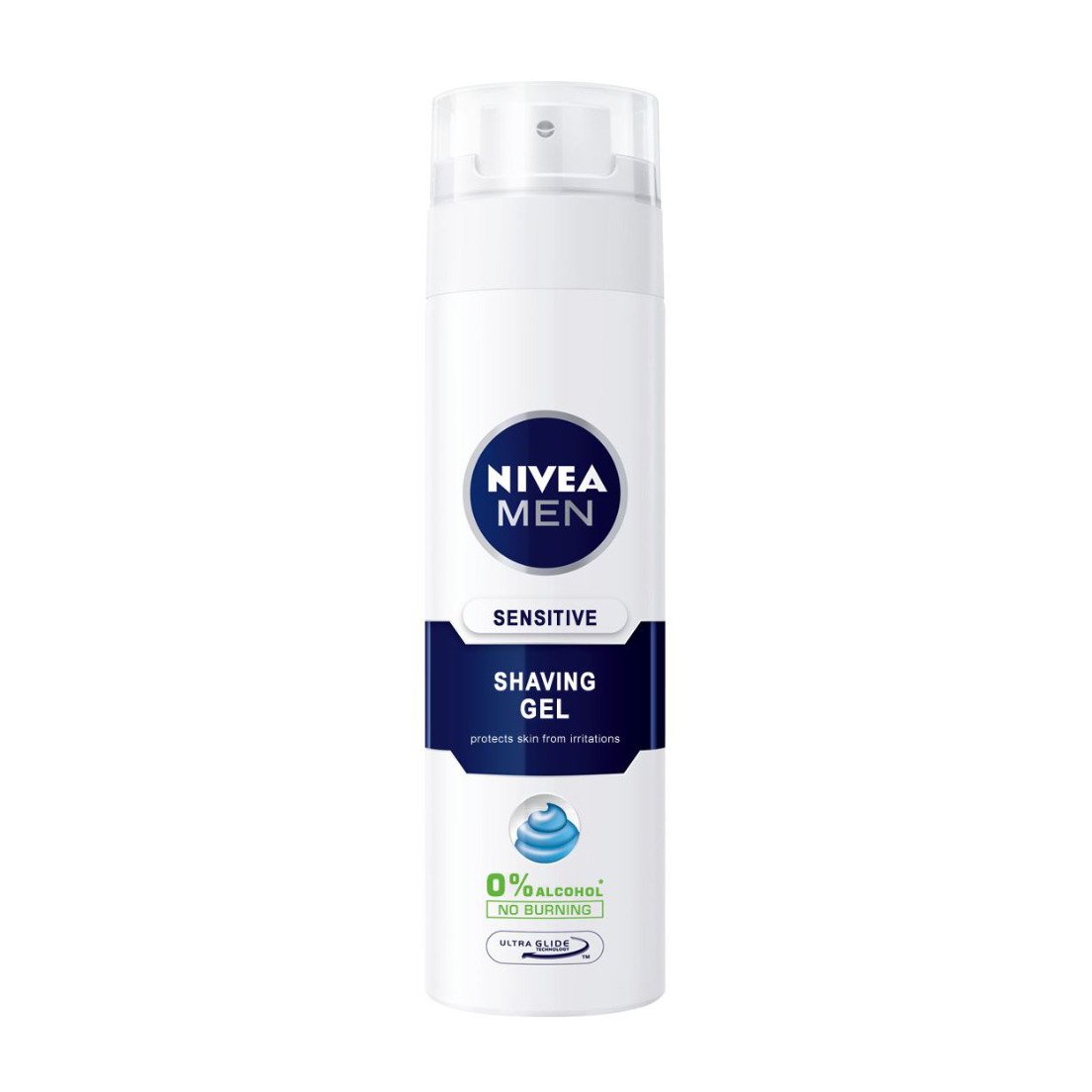 Nivea Men Sensitive Shaving Gel - 200ml - Bloom Pharmacy