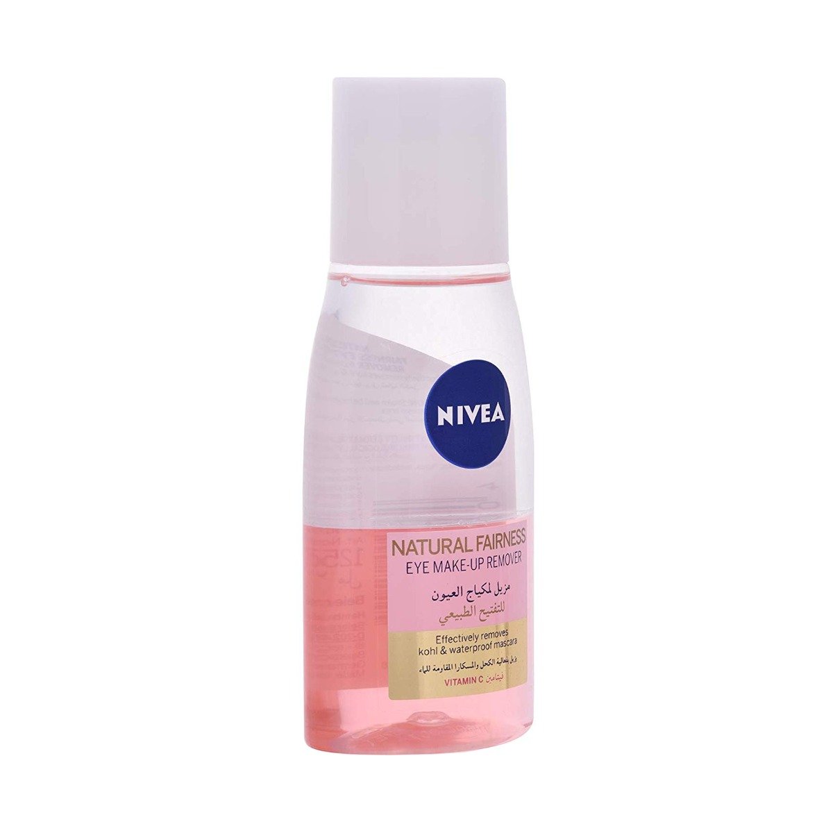 Nivea Natural Fairness Eye Makeup Remover - 125ml - Bloom Pharmacy