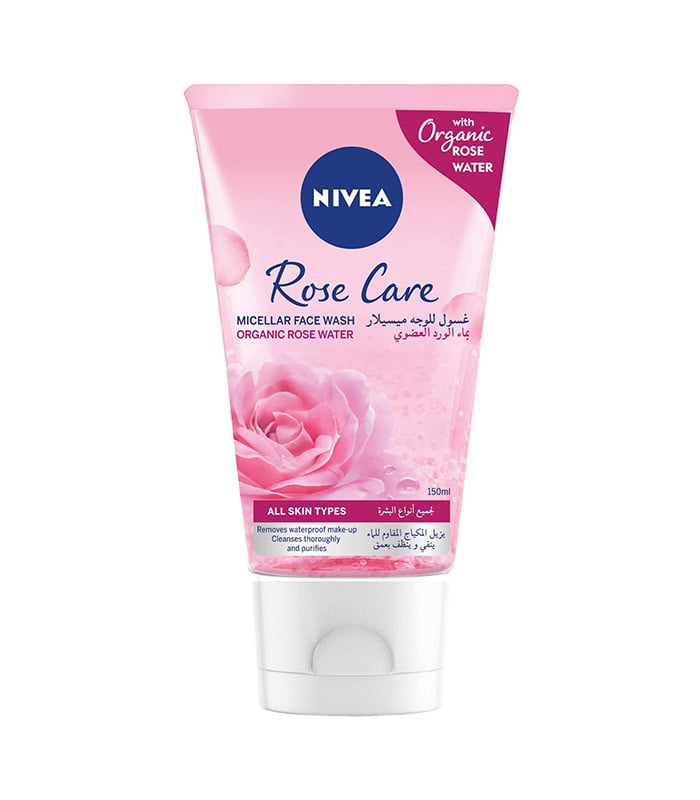 Nivea Rose Care Micellar Face Wash - 150ml - Bloom Pharmacy