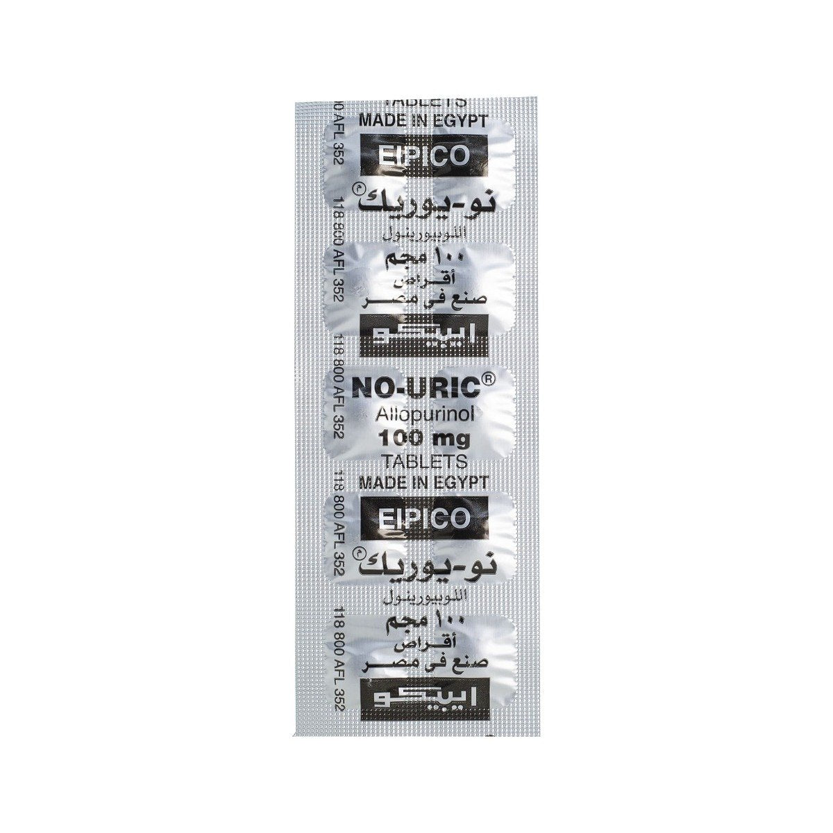 No Uric 100 mg - 50 Tablets - Bloom Pharmacy