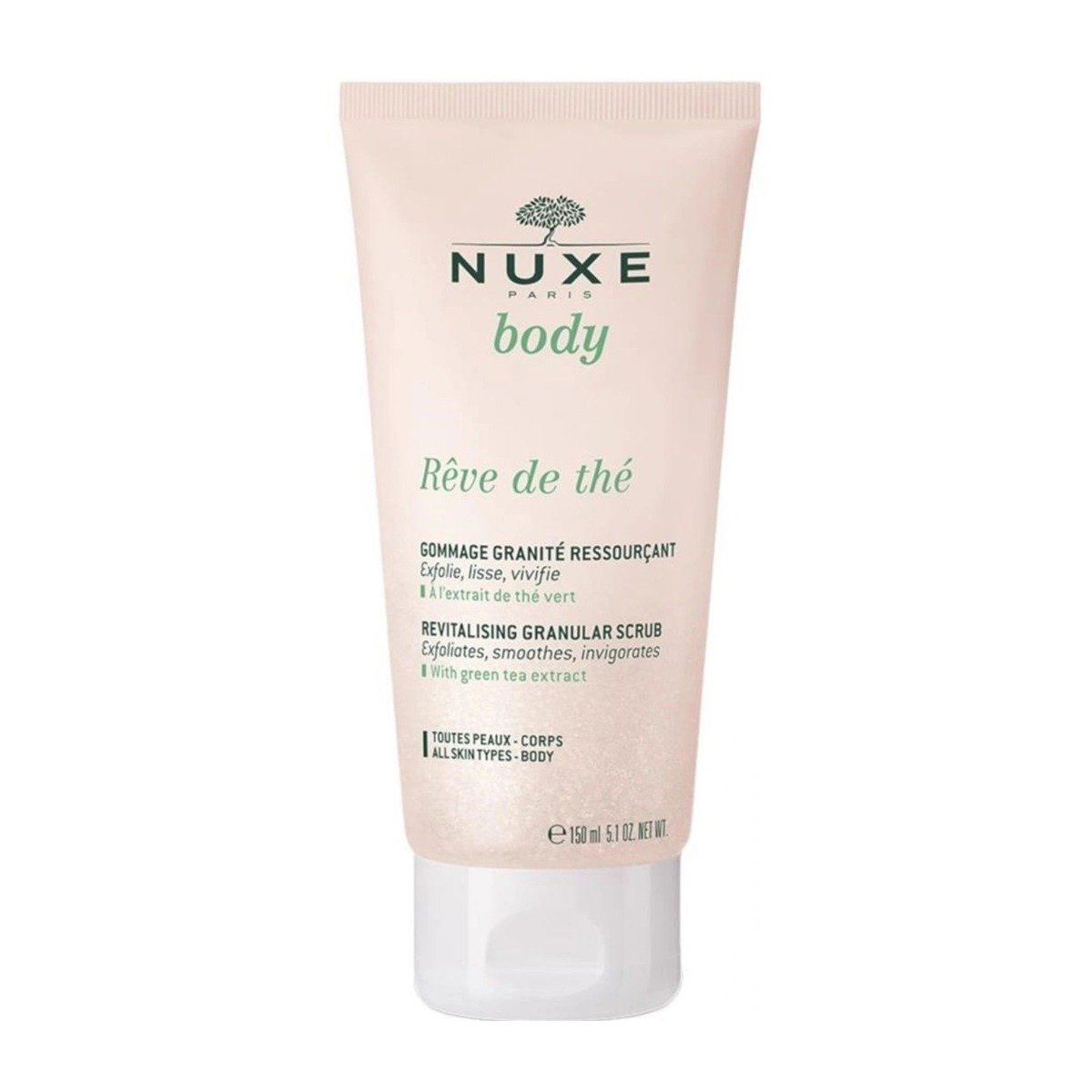 Nuxe Body Rêve De Thé Revitalizing Granular Scrub - 150ml - Bloom Pharmacy