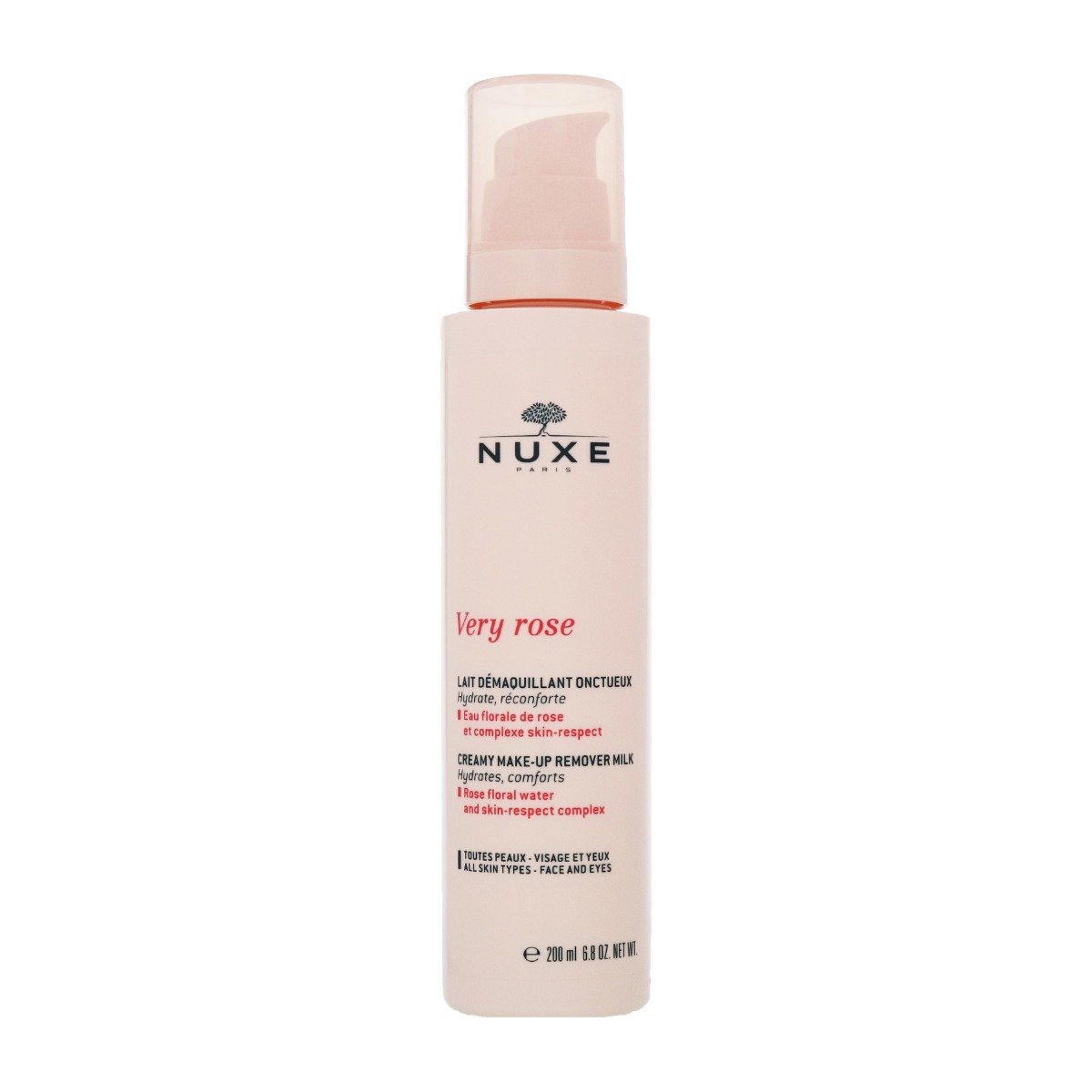 Nuxe Very Rose creamy Make-Up Remover Milk - 200ml - Bloom Pharmacy