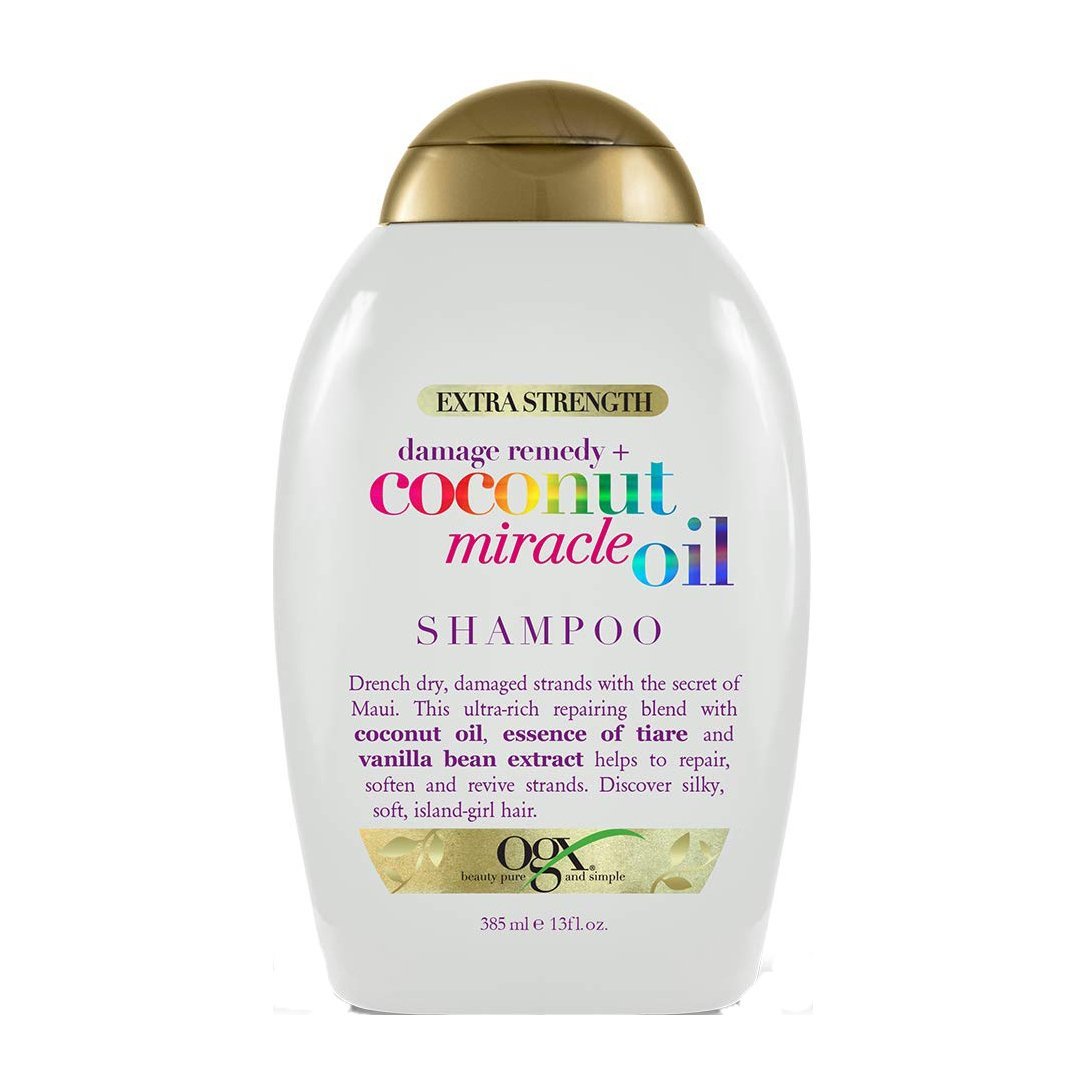 Ogx Damage Remedy Coconut Miracle Oil Shampoo (Special Offer) - 385ml - Bloom Pharmacy